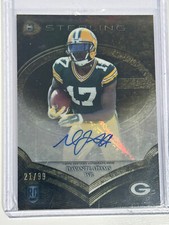 2014 Bowman Sterling Gold Refractor Davante Adams Rookie auto/99 #BSA-DA RC