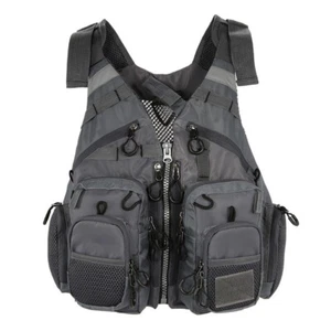 Multifunctional Kayak Life Jackets for Adults - Fishing, Multi Pocket portable d - Picture 1 of 9