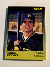 ALBERT MOLINA 1989 Star Salem Buccaneers PWE SHIP