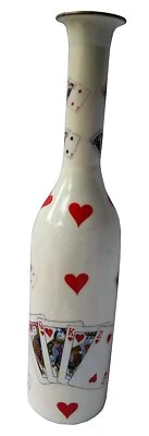 Neu Hand Gefertigt Metallisch Kostüm Emaille Party Flasche Muster Blumenvase - Bild 1 von 4