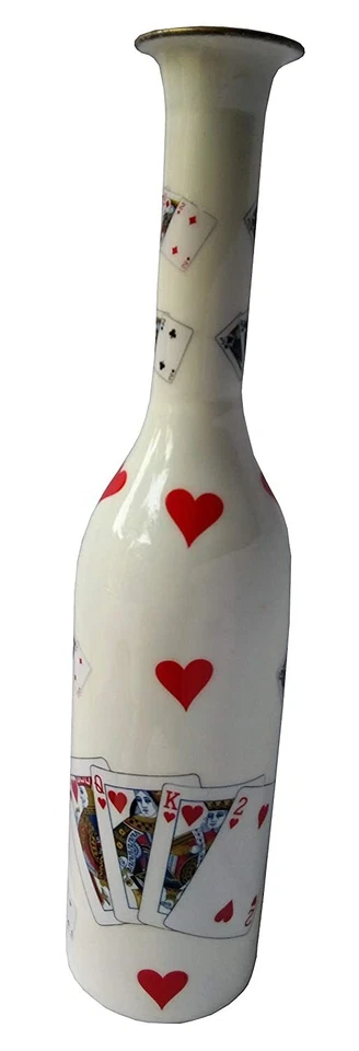 Neu Hand Gefertigt Metallisch Kostüm Emaille Party Flasche Muster Blumenvase - Bild 1 von 4