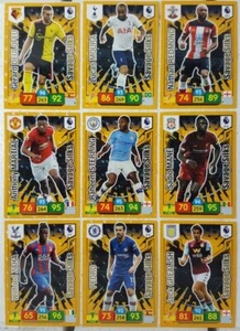 Panini - Adrenalyn XL Premier League 2019-20 SAVAGE SILKS Card Set of 9 - Picture 1 of 1