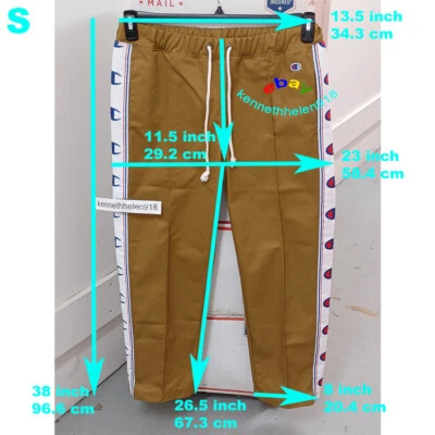 PANTALONES CHAMPION DOBLADILLO RECTO COLOR TOSTADO HOMBRE TALLA PEQUEÑA Foto 1 de 4