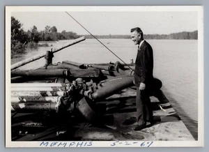 1967 Golf Öl & Gas Vintage 4,25 x 3" Foto Pipeline Memphis, Tennessee 9389 - Bild 1 von 2