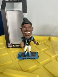 Cam Newton Carolina Panthers 2017 Caricature Bobblehead, NFL, Auburn - Picture 1 of 3