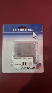 1x 8cm PC Case Cooling Fan 80mm Aluminum Dustproof Dust Mesh Grill Guard Filter - Picture 1 of 1