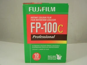Fuji-FP-100c Pro 3.5x4.2 Color Pack Film 05-2018 Cold Stored - Picture 1 of 3
