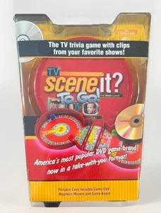 Mattel TV Scene It? To Go! Travel DVD and Magnetic Game Board NEW - Picture 1 of 2
