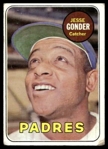 1969 Topps #617 Jesse Gonder San Diego Padres Low Grade - Picture 1 of 2