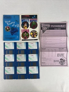 ADVENTURES OF WILLY BEAMISH, caja grande, PC Sierra/Dynamix amiga - Imagen 1 de 5