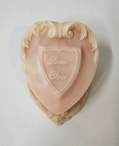 Andenkenbox Inoclay rosa Speckstein Love You - Bild 1 von 8