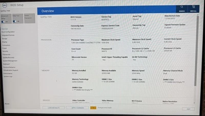 Used Dell OptiPlex 7000 Intel Core i7-12700 32GB RAM NO HDD or OS - Image 1 of 4