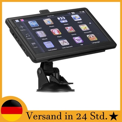 Navi Navigationsgerät GPS-Navigation Auto LKW PKW 7 Zoll Navigation EU Karten - Bild 1 von 4