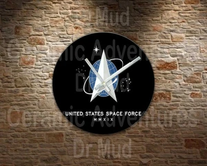 SPACE FORCE coole Wanduhr - Größe wählbar - Bild 1 von 1