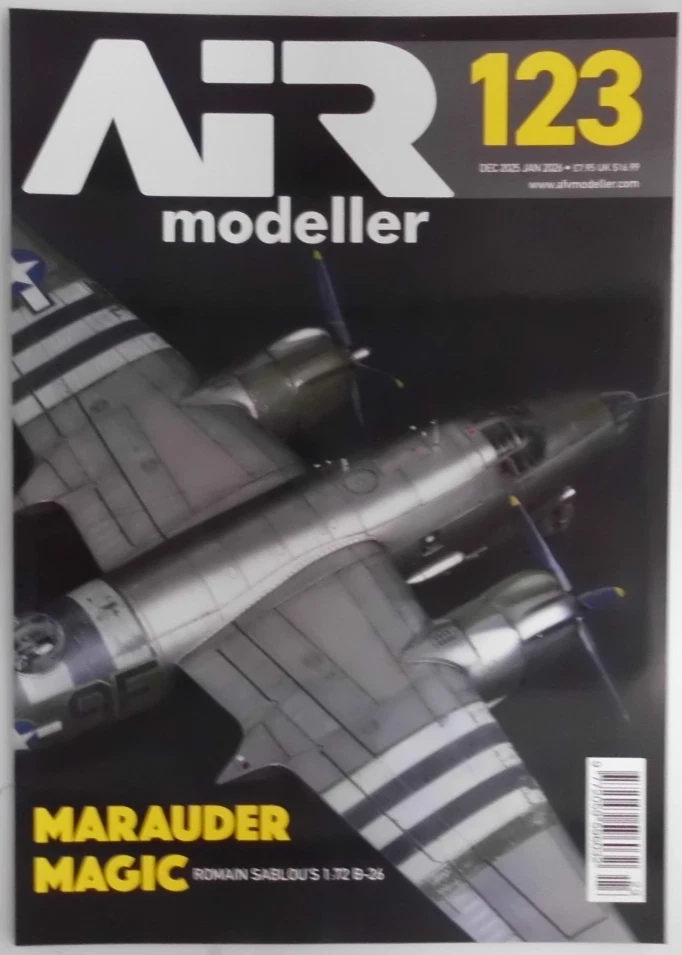 Meng AIR Modeller magazine Dec 2025/Jan 2026 Sablou's 1:72 B-26 Marauder - Image 1 of 1