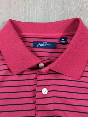 Jack Nicklaus Men's XL Golf Shirt Polo Very Nice Red - Image 1 of 4