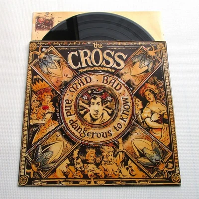 The Cross Mad Bad And Dangerous To Know 1990 UK Vinyl LP Album Record (Queen) - Image 1 of 4