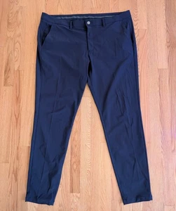 Primo Hose Herren 42 x 32,5 Navy Performance Golf Jogger Stretch Tapered - Bild 1 von 11
