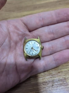 Reloj Automático Giratorio Vintage Damas. 21 joyas. Chapado en oro. Hecho en Suiza funcionando - Imagen 1 de 5