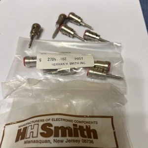 HH SMITH Spring Loaded Binding Post HH SMITH 2704-102 New Pack of 5 - Picture 1 of 16