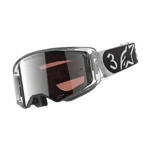 ALPINESTARS DNGR38 XXV SUPERTECH VISION GOOGLE SILVER BLACK MIRROR SILVER - Foto 1 di 1