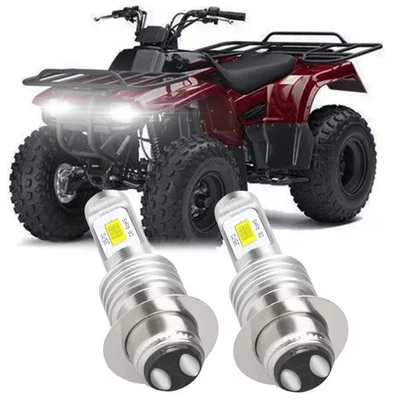 Para Kawasaki Bayou - Faros LED 2x Bombillas 6000K Blanco Kit 220 250 300 400 Foto 1 de 4