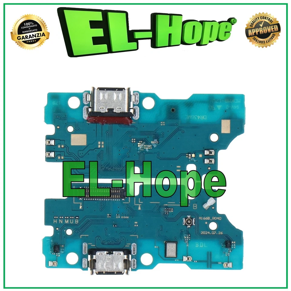 CONNETTORE RICARICA PER SAMSUNG GALAXY A16 5G SM-A166B MICROFONO DOCK DI CARICA