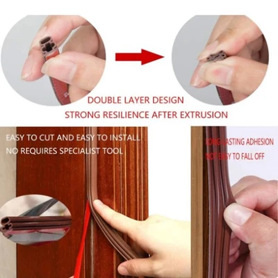 Gummi Dichtungsband Dichtungsband Silikon-Gummi Selbstklebend Flexibel - Bild 1 von 4