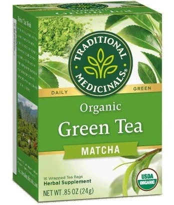 Té verde orgánico Matcha Tradicional Medicinals 16 bolsas Foto 1 de 1