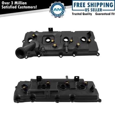 Engine Valve Cover w/ Gasket Set LH & RH Sides for Nissan Armada Titan - Image 1 of 3