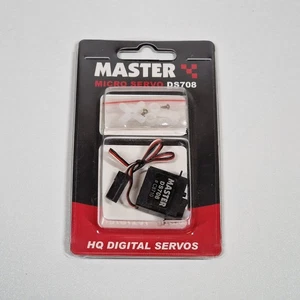 Master DS708 Mini-Servo Digital-Servo Rc Flugzeug LxBxH 20 x 8 x 22 mm C8710 - Bild 1 von 6