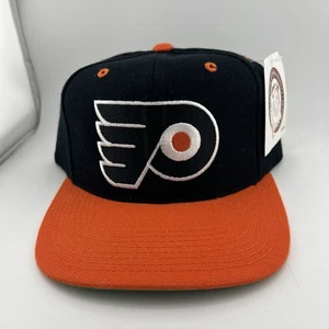 De Colección Nuevo de Lote Antiguo Philadelphia Flyers The G Gorra Logo Liso Mezcla de Lana SnapBack Gorra NHL - Imagen 1 de 6
