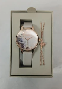 Reloj Olivia Burton London OB16GSET21 Oro Rosa con Pulsera *NUEVO - Imagen 1 de 4