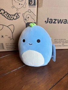 Squishmallows: Rashad der Dinosaurier - 8 Zoll - mit Etikett - gebogenes Etikett - neu - Bild 1 von 10