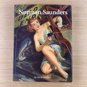 Norman Saunders by David Saunders, 2008 Hardcover Book Art Painter Fine Art - Imagen 1 de 12