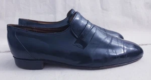 Scarpe mocassini Church's vintage in pelle nera US 10 taglia UK 9 - Foto 1 di 11
