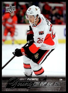 2015-16 Upper Deck Young Guns Matt Puempel Rookie Ottawa Senators #215 - Bild 1 von 1