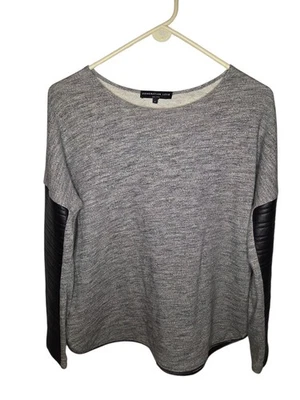 Generation Love серый черный длинным рукавом пуловер верхний молнии размер M - Изображение 1 из 3