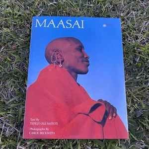 MAASAI by Tepilit Ole Saitoti & Photos by Carol Beckwith 1985 Hardcover - Picture 1 of 11