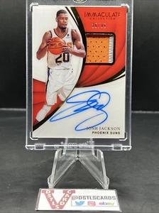 18/19 Panini Immaculate - JOSH JACKSON PATCH AUTO /35 #PA-JJK - Foto 1 di 3