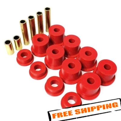 Bujes de resorte y grillete de hoja delantera con suspensión Energy para Ford F-250 80-97 Foto 1 de 2