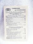Zeiss Ikon Cameras and Accessories Price List | 4 p | 1952 | Lists | $18.55 |