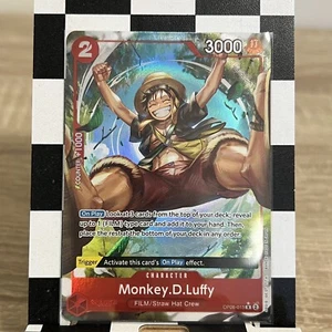 MONKEY D. LUFFY OP06-013 SR ALT | JUEGO DE CARTAS TCG DE UNA PIEZA | Wings Of The Captain - Imagen 1 de 2