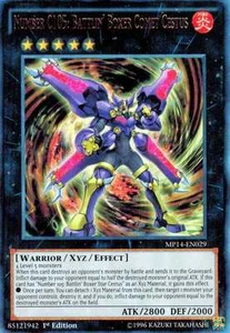 Number C105: Battlin' Boxer Comet Cestus MP14-EN029 X 1 Mint  1st  YUGIOH Ultra - Picture 1 of 1