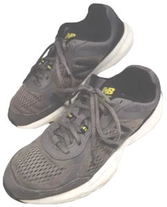 New Balance Men's Gray+Yellow MX517V2 Training Shoes Sz 8 Sneakers Leather Mesh - Picture 1 of 7
