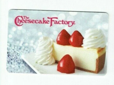 Cheesecake Factory Gift Card - Restaurant - Shiny Silver- No Value - I Combine - Image 1 of 2