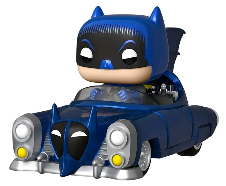 Batman - Batimóvil 1950 Metálico 80 Aniversario ¡Pop Exclusivo de Estados Unidos! Ride-FUN4... Foto 1 de 1