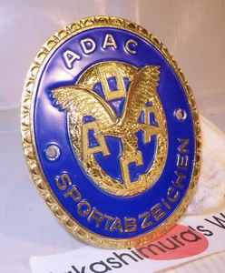 SPORTABZEICHEN ADAC Vereinsabzeichen ADLER Motorsport 1. Klasse EHRE A16 - Bild 1 von 7
