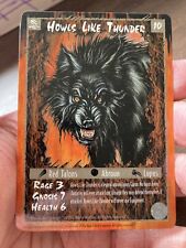 Rage CCG Howls Like Thunder - Legacy of the Tribes Rare PWE Tracking