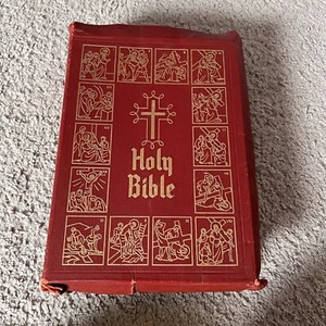 VTG Holy Bible Catholic Home Edition (Old Testament) in Leather Bound - Picture 1 of 3